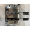 TOSTAPANE Dualit 2 Slot MOD 21052 ACCIAIO INOSSIDABILE FUNZIONANTE UK