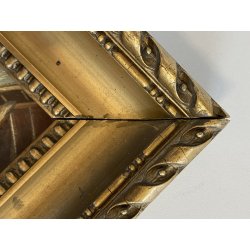 ANTICO QUADRO OLIO MARINA MARINAIO DONNA BAULE FUGA VELIERI MARE REALISMO '800