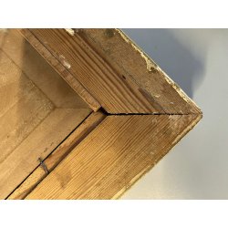 ANTICO QUADRO OLIO MARINA MARINAIO DONNA BAULE FUGA VELIERI MARE REALISMO '800