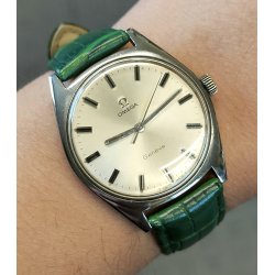 ANTICO OROLOGIO Omega Geneve MECCANICO cal. 601 ANNI 70 montre OLD WRIST WATCH