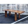 TAVOLO PRANZO DESIGN ANNI 80 ATTR Mario Marenco LEGNO FRASSINO TABLE VINTAGE