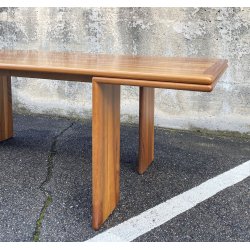 TAVOLO PRANZO DESIGN ANNI 80 ATTR Mario Marenco LEGNO FRASSINO TABLE VINTAGE