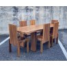 TAVOLO PRANZO DESIGN ANNI 80 ATTR Mario Marenco LEGNO FRASSINO TABLE VINTAGE