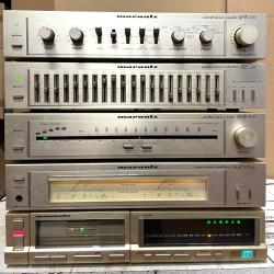 MARANTZ Impianto Stereo VINTAGE HiFi TOWER Console Equalizer Radio Amplifier CD