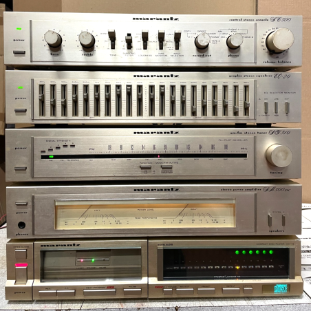 MARANTZ Impianto Stereo VINTAGE HiFi TOWER Console Equalizer Radio Amplifier CD