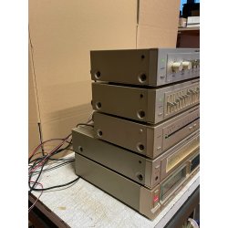 MARANTZ Impianto Stereo VINTAGE HiFi TOWER Console Equalizer Radio Amplifier CD