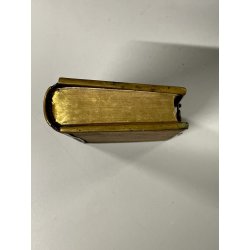 ANTICO LIBRO di PREGHIERE del CRISTIANO tascabile 1872 miniatura MADONNA BAMBINO