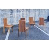 SET 6 SEDIE PRANZO DESIGN ANNI 80 ATT Mario Marenco LEGNO FRASSINO CHAIR VINTAGE