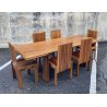 SET 6 SEDIE PRANZO DESIGN ANNI 80 ATT Mario Marenco LEGNO FRASSINO CHAIR VINTAGE
