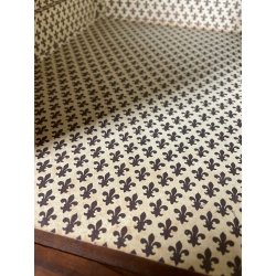 ANTICO COMODINO INTARSIATO LEGNO NOCE epoca '900 CASSETTO ANTA RIPIANO CONSOLLE