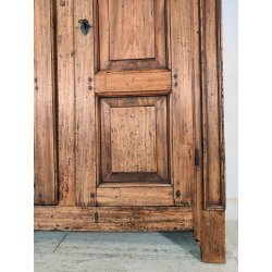 ANTICO ARMADIO PIEMONTESE legno pioppo EPOCA 1800 GUARDAROBA DISPENSA 3 RIPIANI