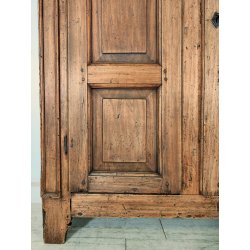 ANTICO ARMADIO PIEMONTESE legno pioppo EPOCA 1800 GUARDAROBA DISPENSA 3 RIPIANI