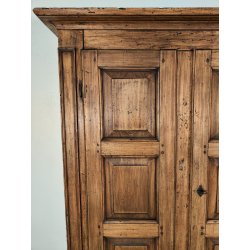 ANTICO ARMADIO PIEMONTESE legno pioppo EPOCA 1800 GUARDAROBA DISPENSA 3 RIPIANI