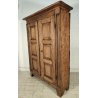 ANTICO ARMADIO PIEMONTESE legno pioppo EPOCA 1800 GUARDAROBA DISPENSA 3 RIPIANI