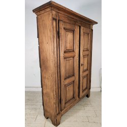 ANTICO ARMADIO PIEMONTESE legno pioppo EPOCA 1800 GUARDAROBA DISPENSA 3 RIPIANI