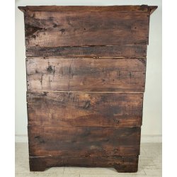 ANTICO ARMADIO PIEMONTESE legno pioppo EPOCA 1800 GUARDAROBA DISPENSA 3 RIPIANI