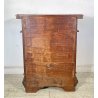 ANTICA CREDENZA BAROCCO 1800 LEGNO NOCE ABETE INTAGLIATO ZAMPE SECRETAIRE