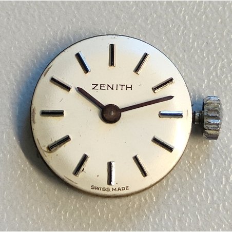 MOVIMENTO OROLOGIO POLSO Zenith cal. 1110 ANNI 60 WRIST WATCH dial ø 15 FUNZIONA