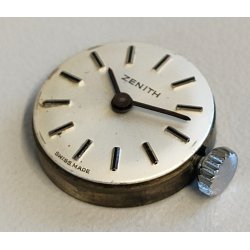 MOVIMENTO OROLOGIO POLSO Zenith cal. 1110 ANNI 60 WRIST WATCH dial ø 15 FUNZIONA