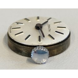 MOVIMENTO OROLOGIO POLSO Zenith cal. 1110 ANNI 60 WRIST WATCH dial ø 15 FUNZIONA