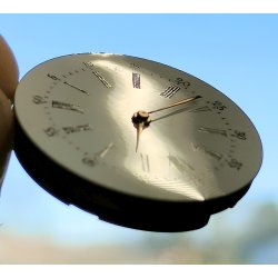 MOVIMENTO ANTICO OROLOGIO TASCA epoca '900 OLD POCKET WATCH dial ø 29 REMONTOIR