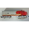 TRENINO Marklin LOCOMOTIVA DIESEL Santa Fe 337 Vagoni 2 Cargo scala H0 CONVOGLIO