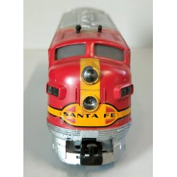 TRENINO Marklin LOCOMOTIVA DIESEL Santa Fe 337 Vagoni 2 Cargo scala H0 CONVOGLIO