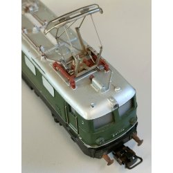 TRENINO Marklin 3037 LOCOMOTIVA DB e41 024 scala H0 CONVOGLIO Verde Grigio LUCI