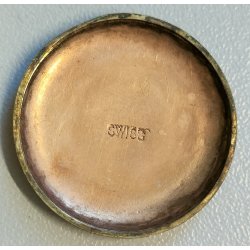 ANTICO OROLOGIO POLSO DORATO epoca 900 OLD GOLDEN POCKET WATCH braccialetto LADY