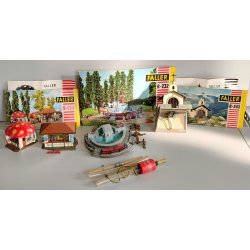 GRANDE LOTTO Marklin scala H0 Binari Catenaria ACCESSORI DIORAMI Faller Kibri