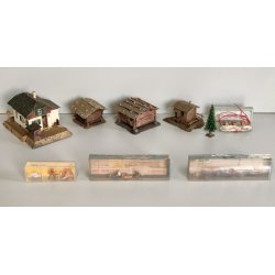 GRANDE LOTTO Marklin scala H0 Binari Catenaria ACCESSORI DIORAMI Faller Kibri