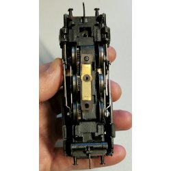 TRENINO Marklin 3000 LOCOMOTIVA VAPORE 89005 scala H0 CONVOGLIO NERO