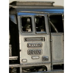 TRENINO Marklin 3000 LOCOMOTIVA VAPORE 89005 scala H0 CONVOGLIO NERO