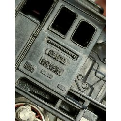 TRENINO Marklin 3000 LOCOMOTIVA VAPORE 89005 scala H0 CONVOGLIO NERO