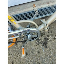 Raphael Geminiani BICICLETTA PIEGHEVOLE anni 70 FRENI FARI city bike RUOTE 24''