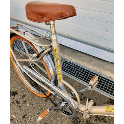 Raphael Geminiani BICICLETTA PIEGHEVOLE anni 70 FRENI FARI city bike RUOTE 24''