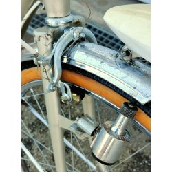 Raphael Geminiani BICICLETTA PIEGHEVOLE anni 70 FRENI FARI city bike RUOTE 24''