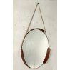 CONSOLLE con SPECCHIO anni 60 Metallo Legno ETAGERE MIRROR VINTAGE Modernariato