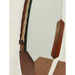 CONSOLLE con SPECCHIO anni 60 Metallo Legno ETAGERE MIRROR VINTAGE Modernariato