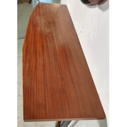 CONSOLLE con SPECCHIO anni 60 Metallo Legno ETAGERE MIRROR VINTAGE Modernariato