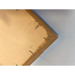 DIPINTO ASTRATTO ACQUERELLO CARTONCINO "onaliM 67" R. Milano SENZA TITOLO FIGURE