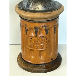 ANTICO MACININO marca TRE SPADE MACINA CAFFE PEPE GRINDER LEGNO primi '900