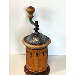 ANTICO MACININO marca TRE SPADE MACINA CAFFE PEPE GRINDER LEGNO primi '900