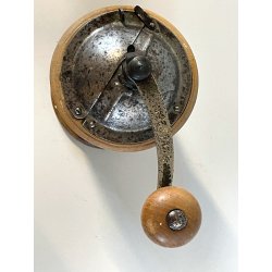 ANTICO MACININO marca TRE SPADE MACINA CAFFE PEPE GRINDER LEGNO primi '900