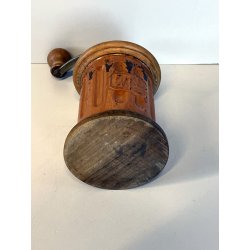 ANTICO MACININO marca TRE SPADE MACINA CAFFE PEPE GRINDER LEGNO primi '900