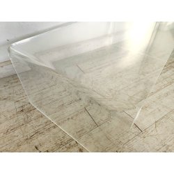 TAVOLINO a PONTE SALOTTO Design ANNI 70 Italia VINTAGE Plexiglass Coffee Table