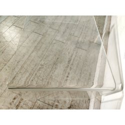 TAVOLINO a PONTE SALOTTO Design ANNI 70 Italia VINTAGE Plexiglass Coffee Table