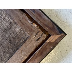 ANTICO DIPINTO OLIO RELIGIOSO SACRA FAMIGLIA MARIA Gesù SAN GIOVANNI SANT' ANNA