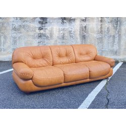 DIVANO 3 POSTI DESIGN Mobil Girgi MOD. Sapporo SOFA ARMCHAIR ANNI 70