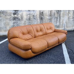 DIVANO 3 POSTI DESIGN Mobil Girgi MOD. Sapporo SOFA ARMCHAIR ANNI 70